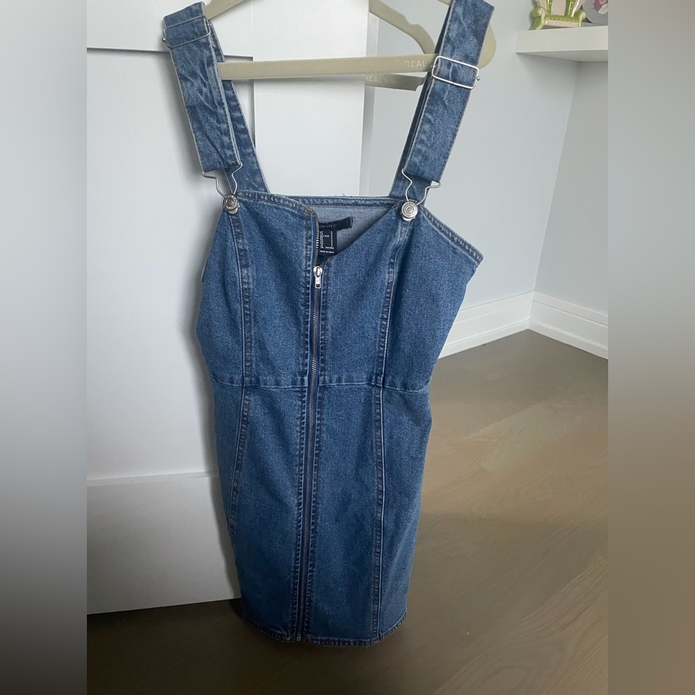 Perfect condition denim dress size small
